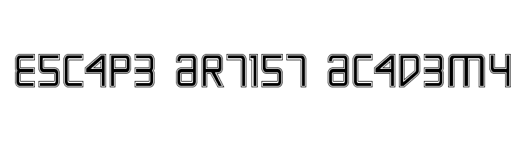 Escape Artist Academy Font