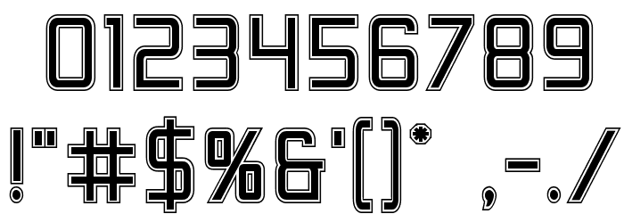Escape Artist Academy Font OTHER CHARS