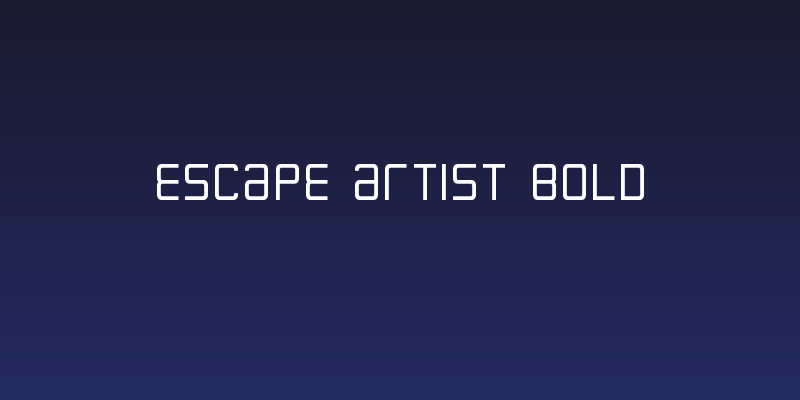 Escape Artist Bold Social Header