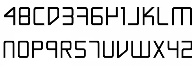 Escape Artist Bold Font LOWERCASE