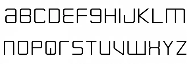 Escape Artist Expanded Font Litere mari