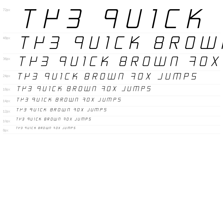 Escape Artist Ttitle Semi-Italic Waterfall