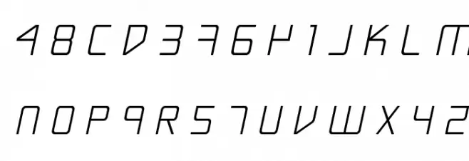 Escape Artist Ttitle Semi-Italic 字体 小写