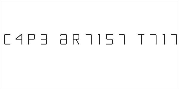 Escape Artist Ttitle Logo