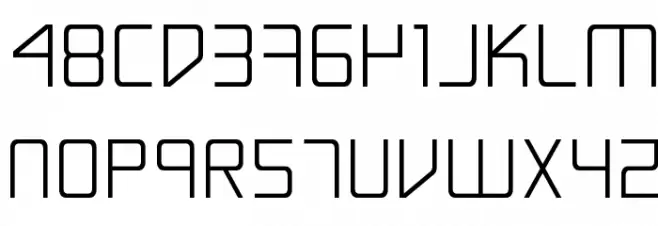 Escape Artist フォント 小文字