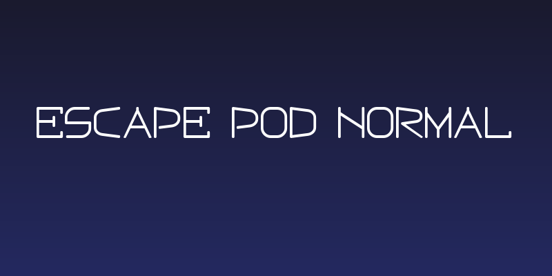 Escape Pod Normal Social Header