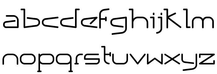 Escape Pod Normal Font LOWERCASE