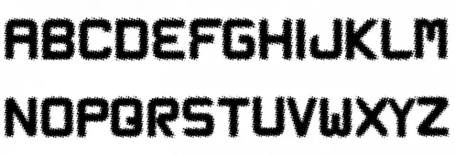 Escape Room 1936 Font UPPERCASE