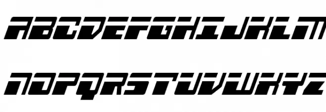 Escape Velocity Condensed Ital Caratteri MAIUSCOLE
