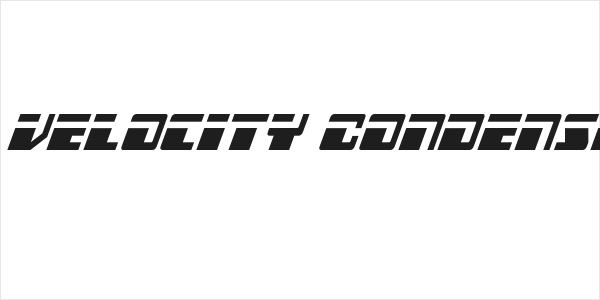 Escape Velocity Condensed Ital Logo