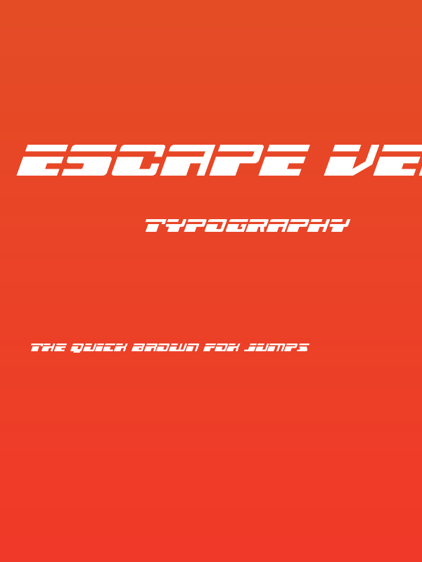 Escape Velocity Expanded Ital Poster