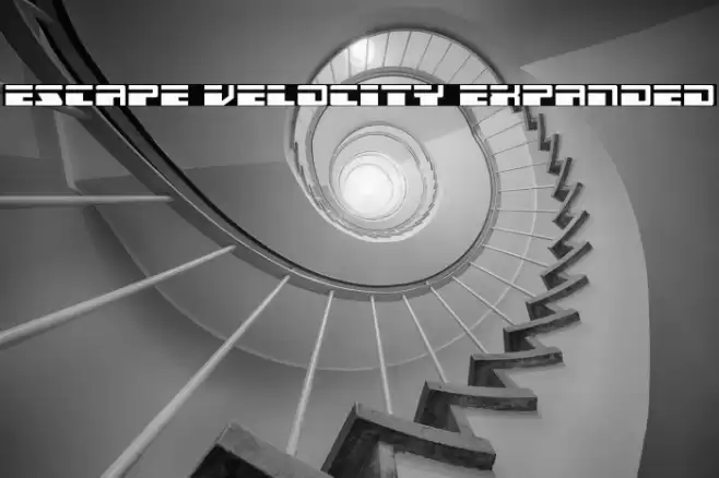 Escape Velocity Expanded Font examples