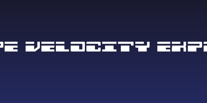 Escape Velocity Expanded Social Header