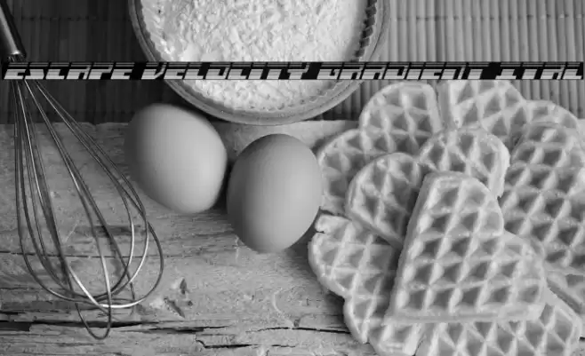 Escape Velocity Gradient Ital Font examples