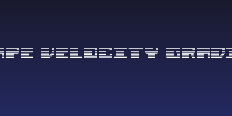 Escape Velocity Gradient Social Header