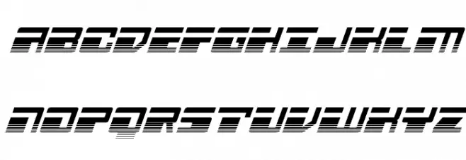 Escape Velocity Halftone Ital 字体 大写