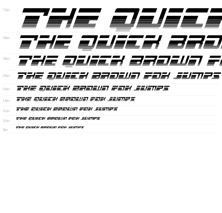 Escape Velocity Halftone Ital Waterfall