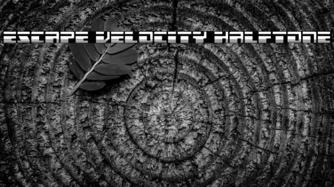 Escape Velocity Halftone Example 1