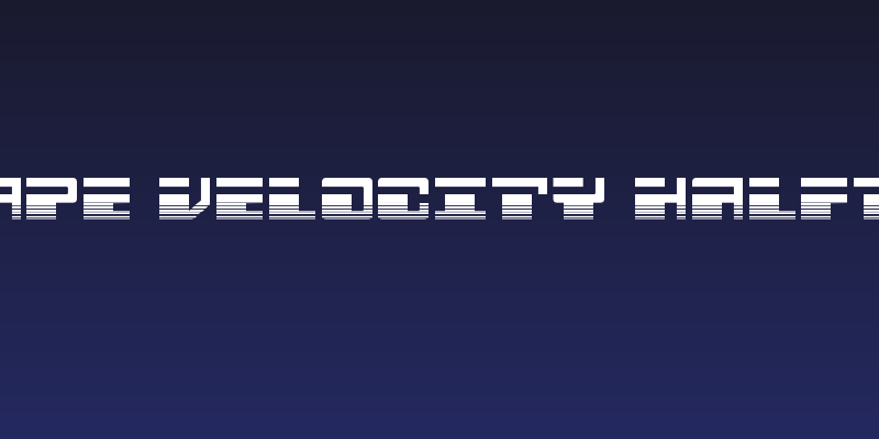 Escape Velocity Halftone Social Header