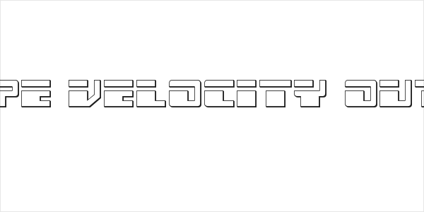 Escape Velocity Outline Logo