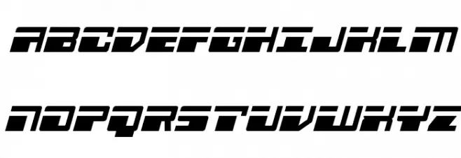 Escape Velocity Semi-Italic 字体 大写