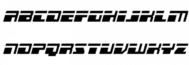 Escape Velocity Semi-Italic Caratteri MINUSCOLO