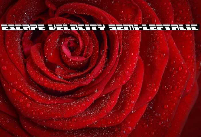 Escape Velocity Semi-Leftalic Example 3