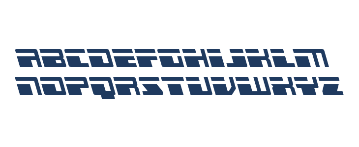 Escape Velocity Semi-Leftalic Lowercase