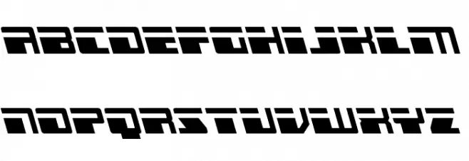 Escape Velocity Semi-Leftalic 字体 小写