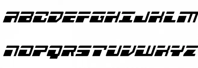 Escape Velocity Spaced Italic Шрифта ВЕРХНИЙ