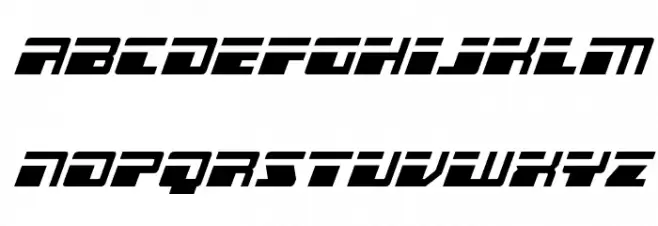 Escape Velocity Spaced Italic Polices MINUSCULES