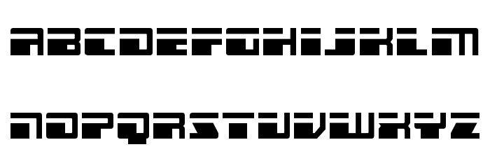 Escape Velocity Spaced Font LOWERCASE