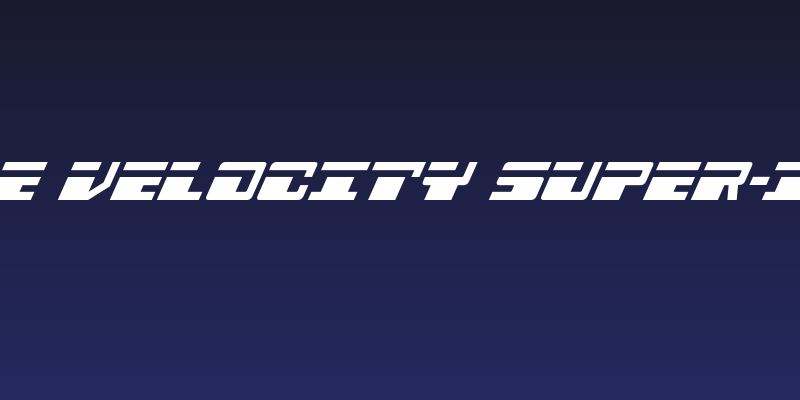 Escape Velocity Super-Italic Social Header