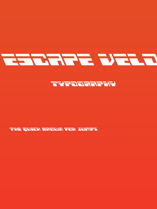 Escape Velocity Super-Leftalic Poster