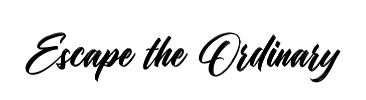 Escape the Ordinary  font caratteri gratis