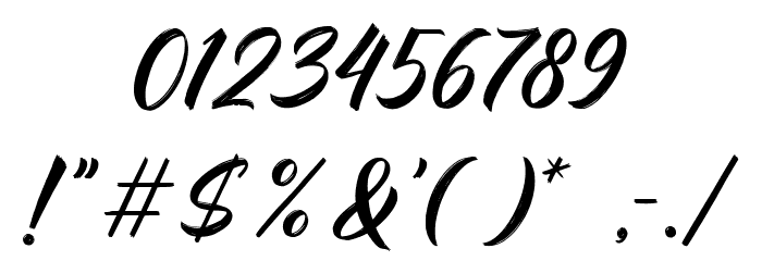 Escape the Ordinary Font OTHER CHARS