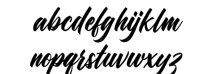 Escape the Ordinary Font LOWERCASE