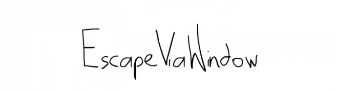 EscapeViaWindow  フリーフォントのダウンロード