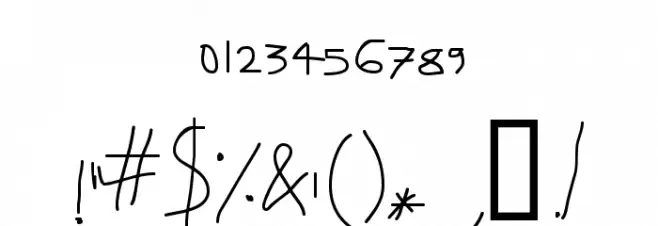 EscapeViaWindow Font OTHER CHARS