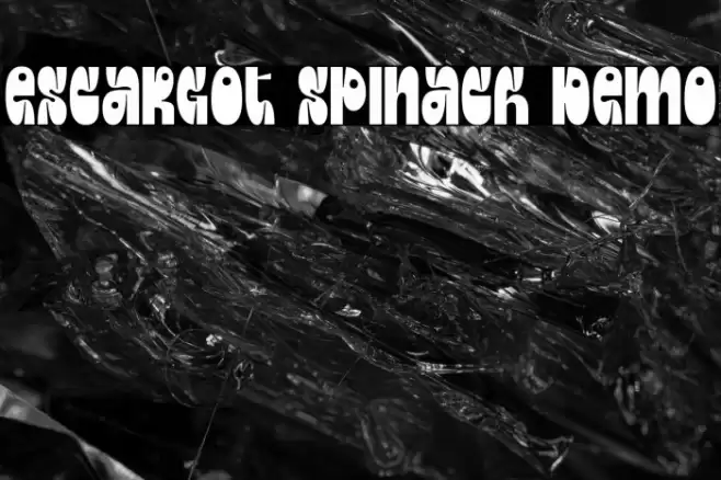 Escargot Spinach DEMO Шрифта examples