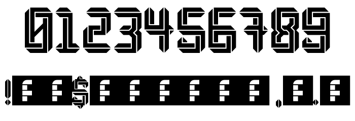 Escheresk Regular Font OTHER CHARS