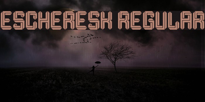 Escheresk Regular Font examples