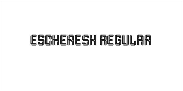 Escheresk Regular Logo