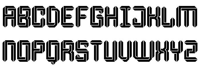 Escheresk Regular Font LOWERCASE