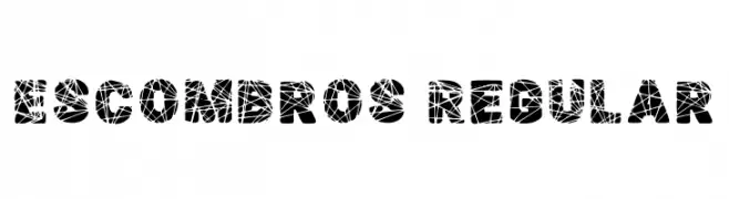 Escombros Regular  Frei Schriftart Herunterladen