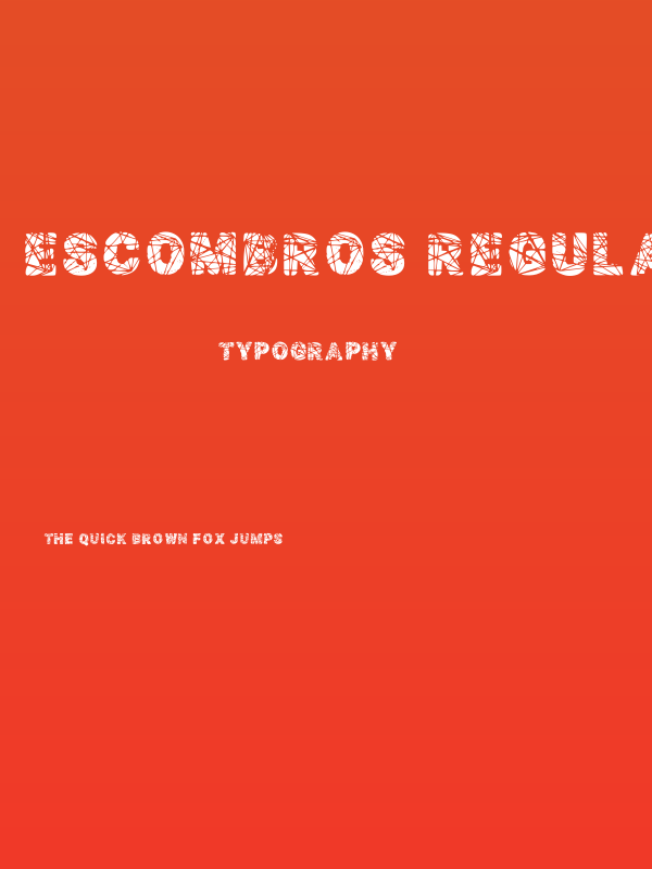 Escombros Regular Poster