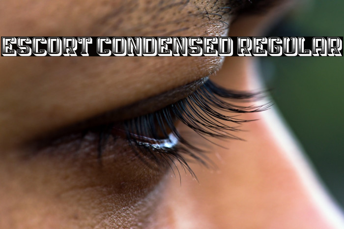 Escort Condensed Regular Example 1