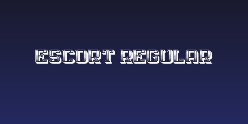 Escort Regular Social Header