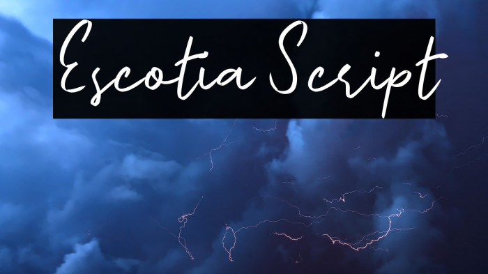 Escotia Script Example 2