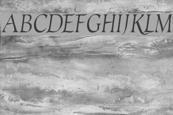 EscribaUT Italic Font examples